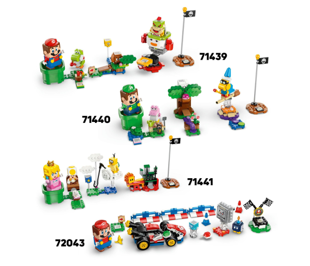 LEGO Super Mario 72038 Mario Kart™ — Wario i King Boo - 1331710 - zdjęcie 8